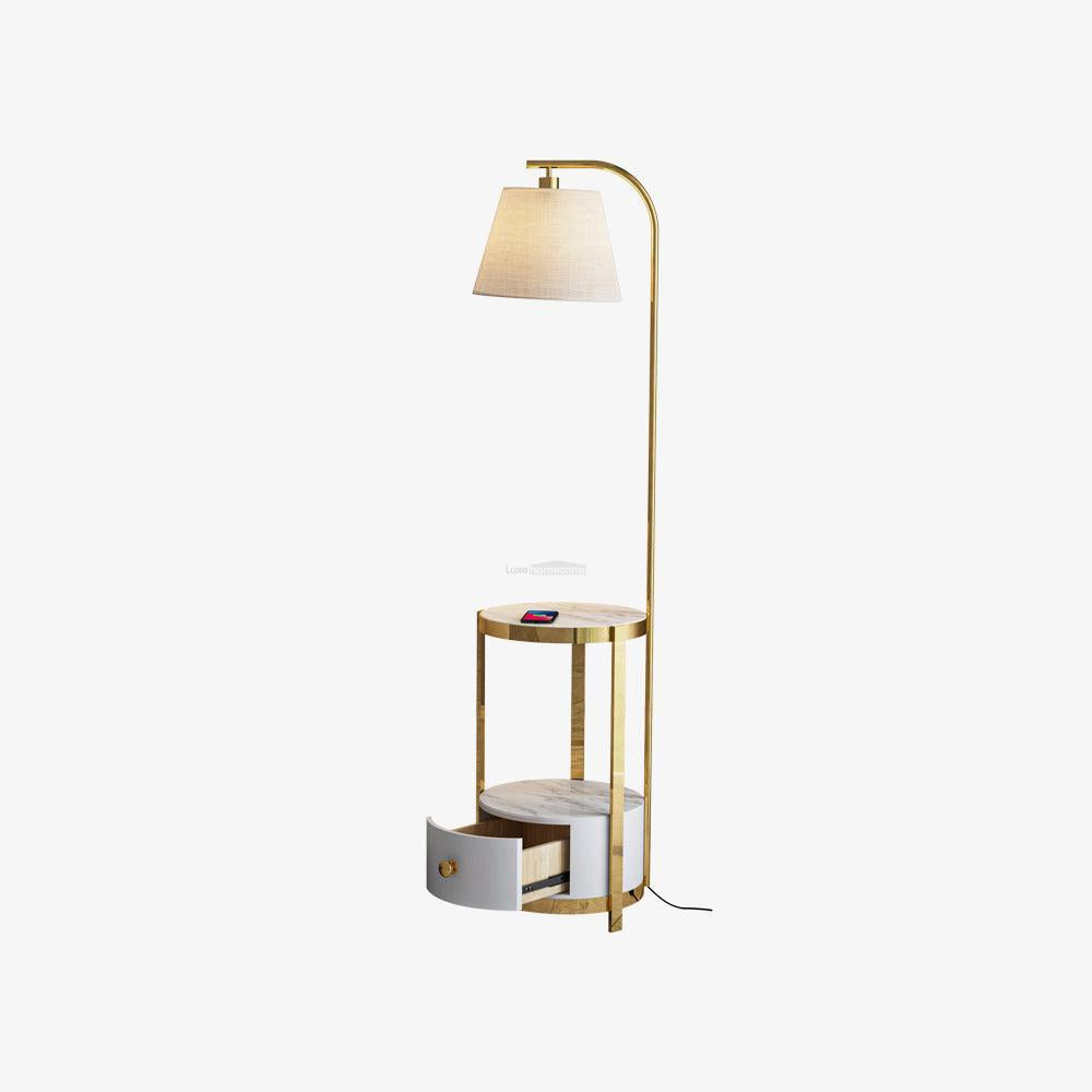 Lilah Floor Lamp ∅ 13.8″ - Luxehomezone