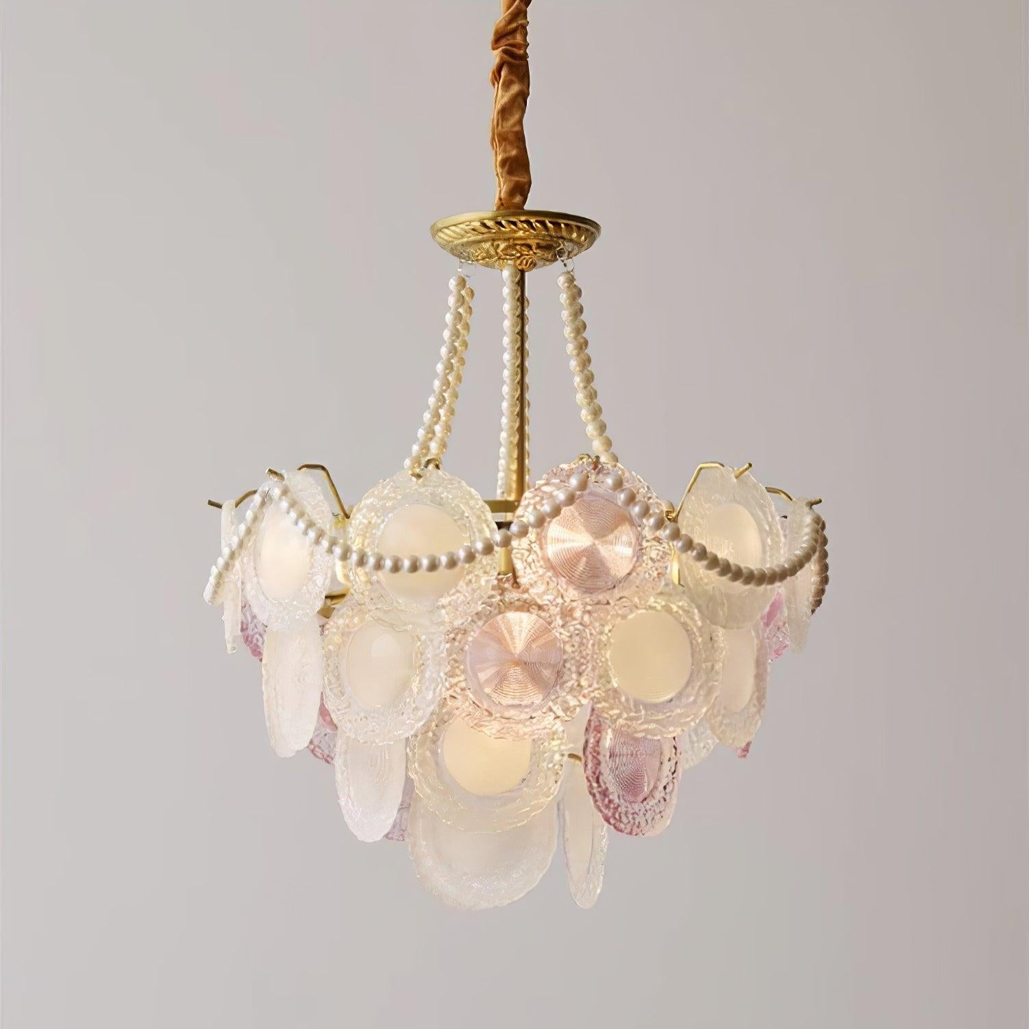 Rainbow Chandelier with Round/Long canopy - Luxehomezone