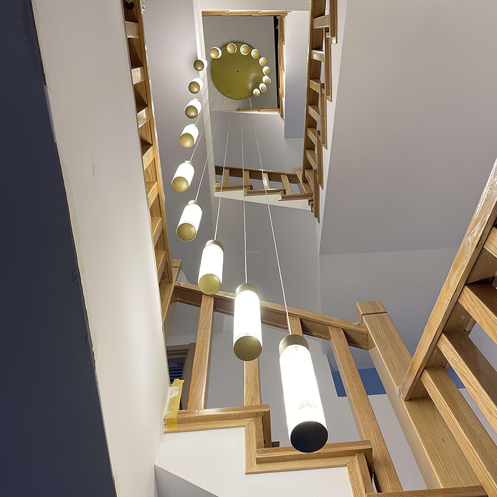 Celestial Alabaster Cascade Chandelier with 5/7/9/12/16/18/24/32 heads - Luxehomezone