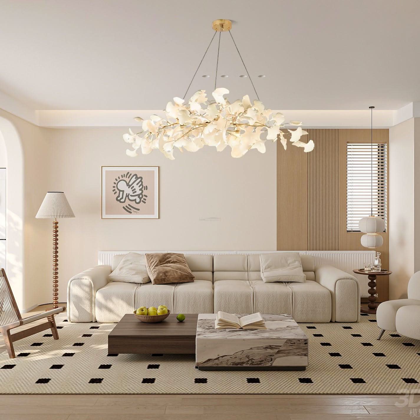 Gingko Chandelier Style N - Luxehomezone