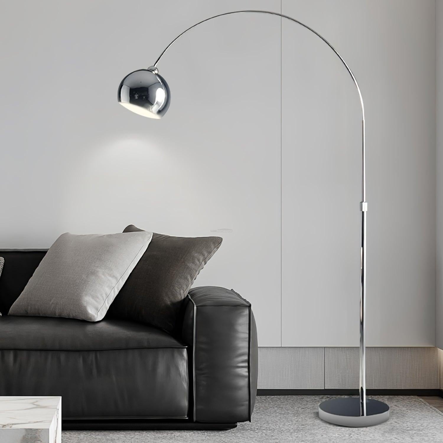 Angle Floor Lamp ∅ 43.3″ - Bent-1-Luxehomezone