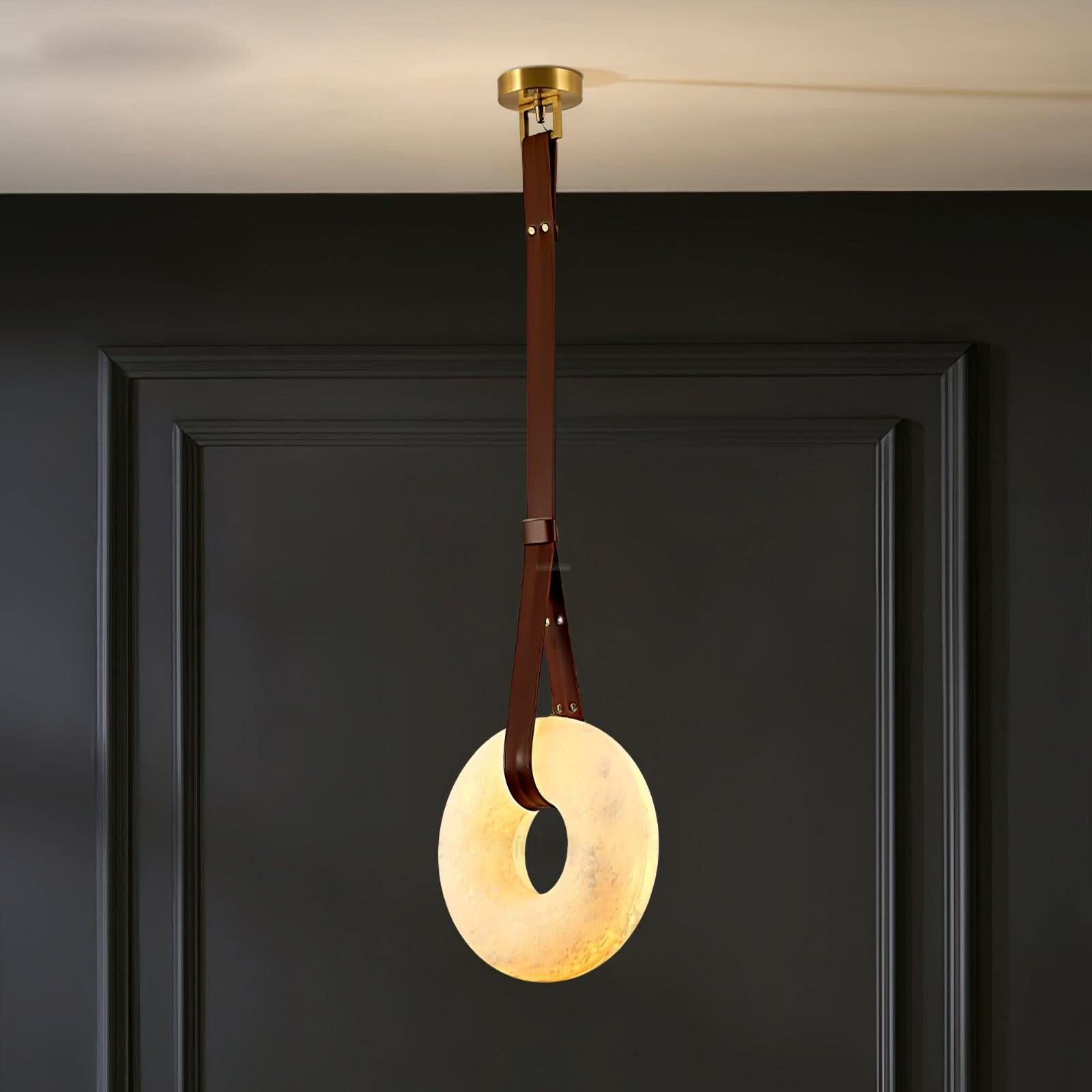 Oslo Alabaster Pendant Light Style A - Luxehomezone