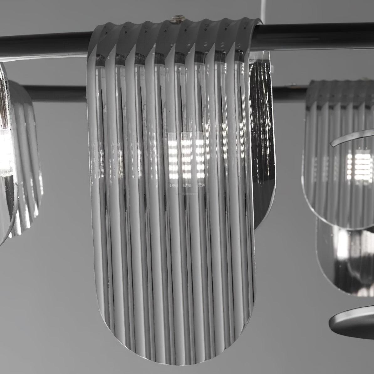 Folioles Brass Chandelier with 6/9/12 lamps - -1-Luxehomezone