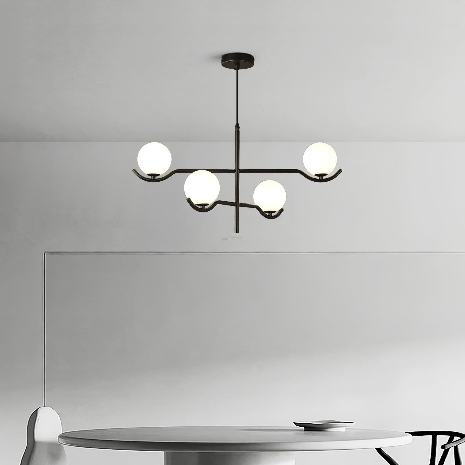 Doris Chandelier with 4/6 heads - Frown-1-Luxehomezone
