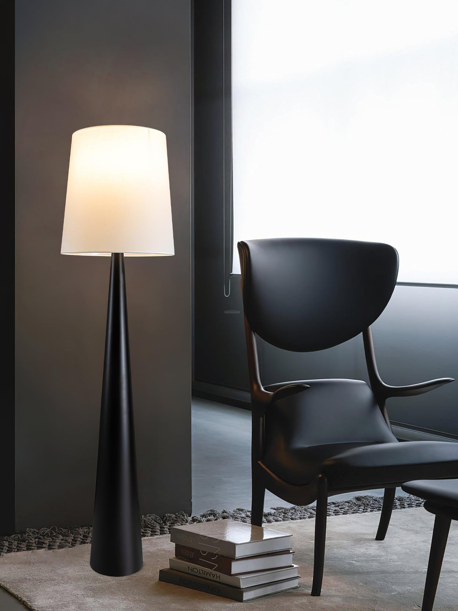 Montenegro Floor Lamp ∅ 19.7″ - Drapery-1-Luxehomezone