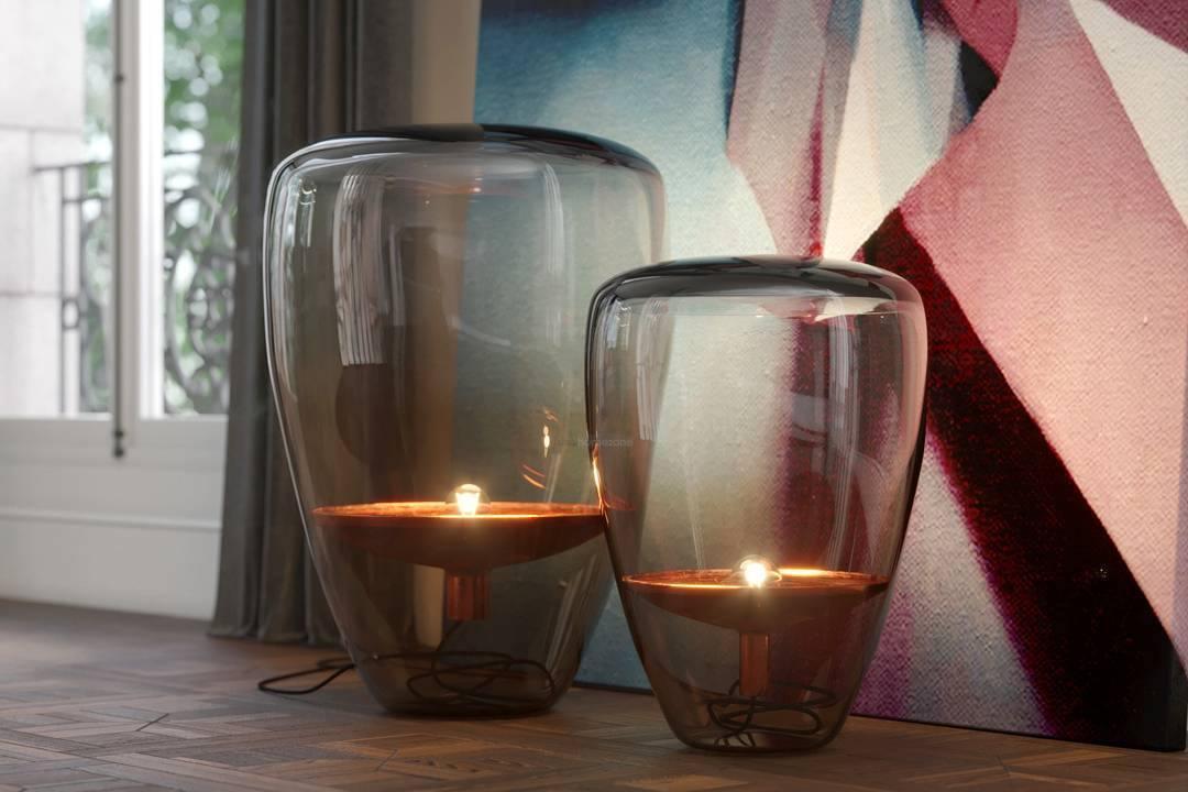 Balloon Table Lamp ∅ 11″ - Art Glass-1-Luxehomezone