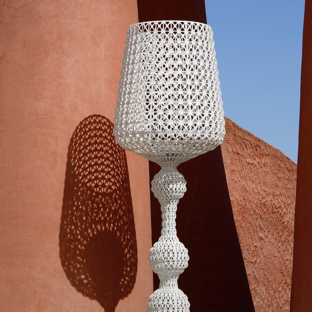 Kabuki Floor Lamp ∅ 19.7″ - Echelon-1-Luxehomezone