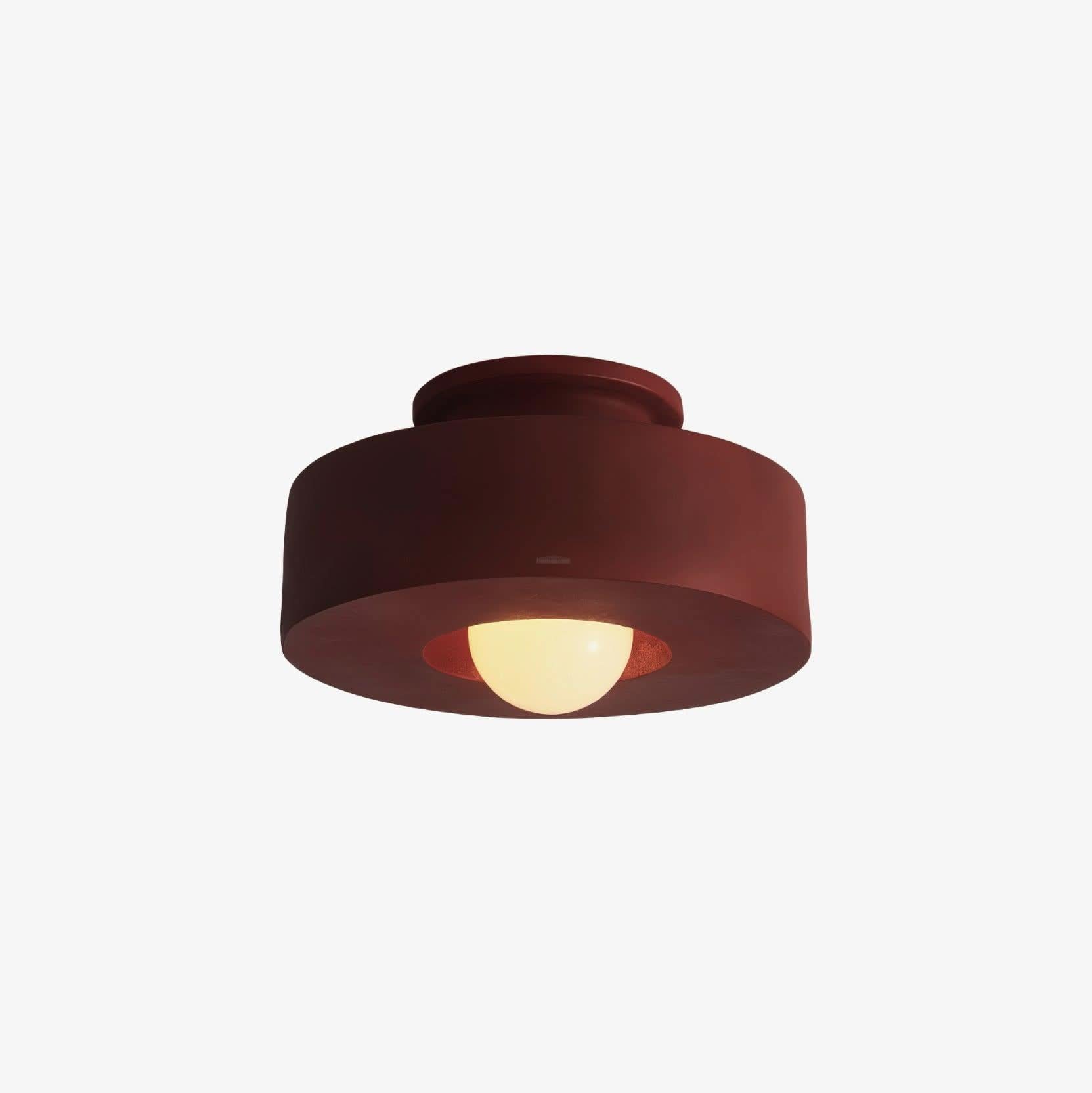 Simon Resin Ceiling Lamp  ∅ 11.8″ - Luxehomezone