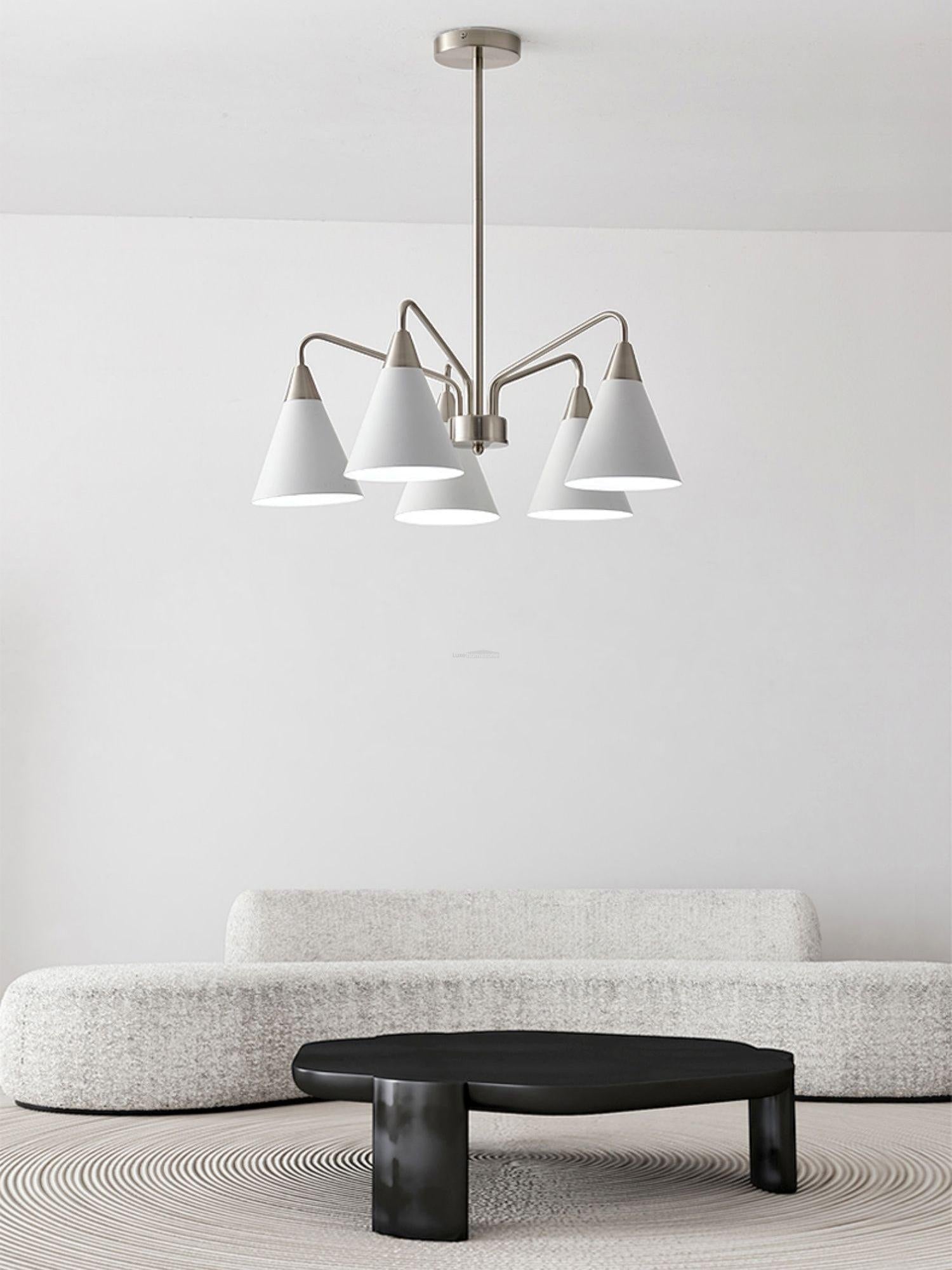 Fashion Cono Chandelier ∅ 20.9″ - Bend-1-Luxehomezone
