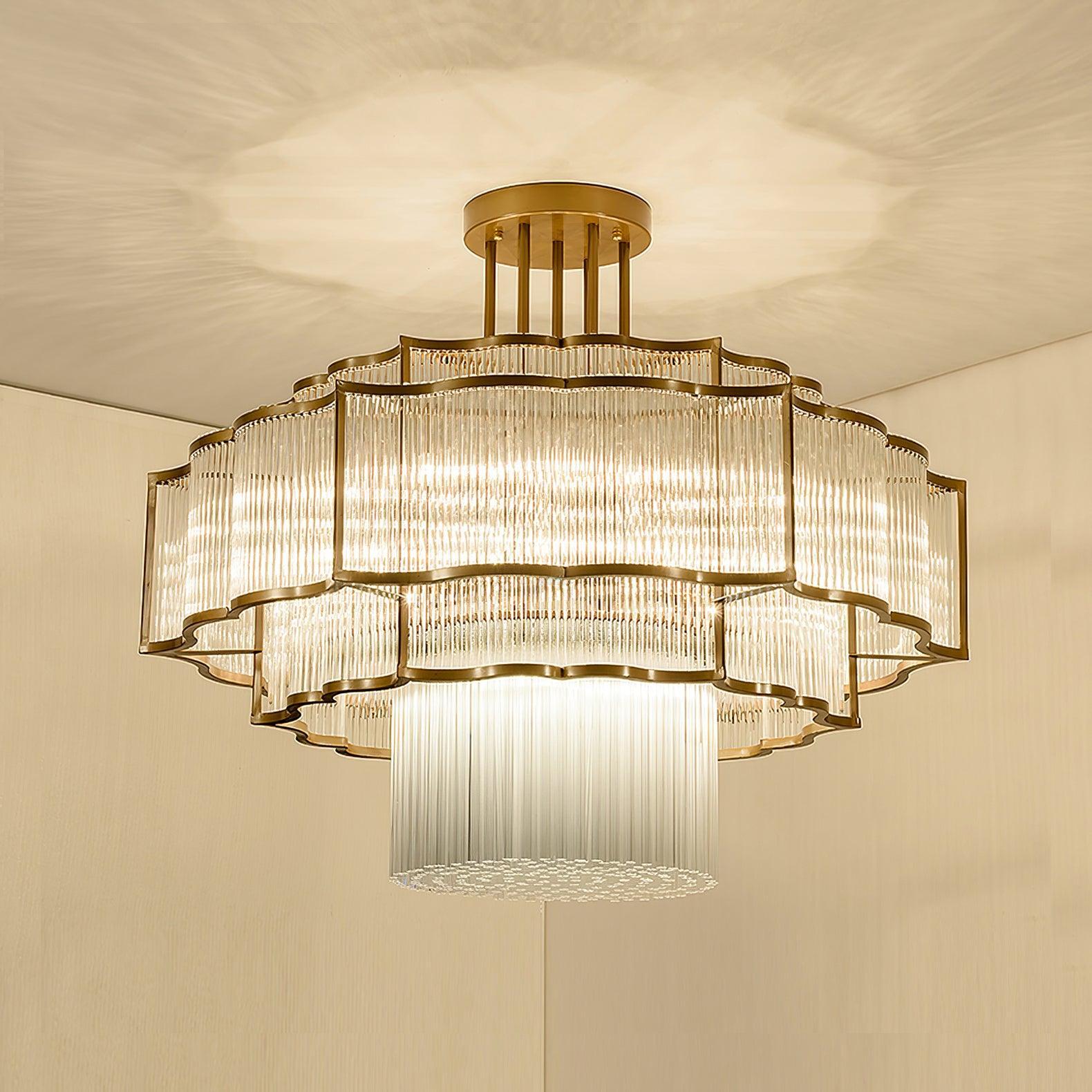 Pharo Ii Chandelier  ∅ 23.6″~39.4'' - Crystals-1-Luxehomezone