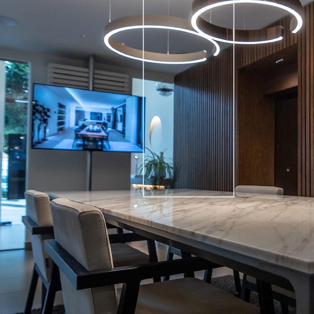 Circular Style Chandelier - ring-1-Luxehomezone