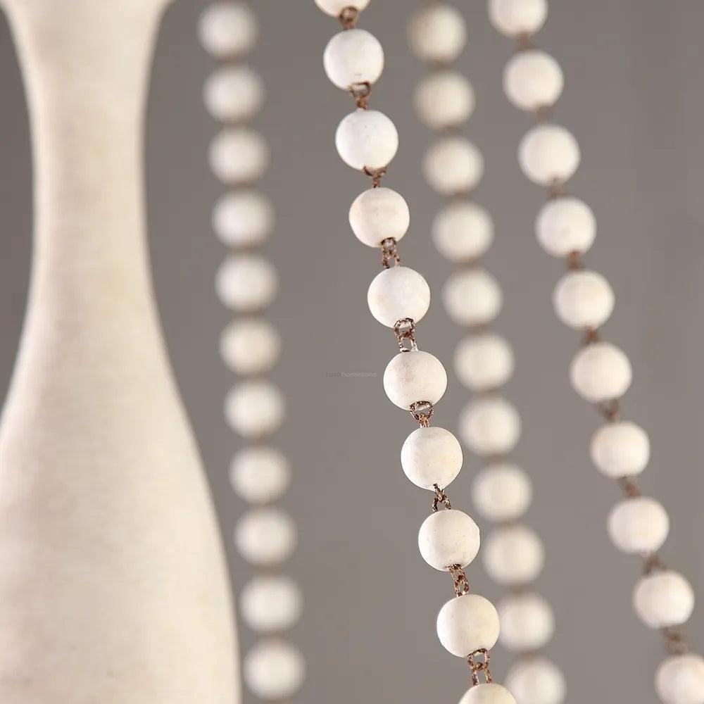 Candle Style Beaded Chandelier Φ 29.5″ - Candle-1-Luxehomezone