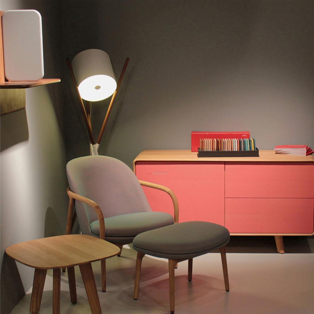 Shift Lamp Floor Lamp ∅ 22.8″ - Lava-1-Luxehomezone