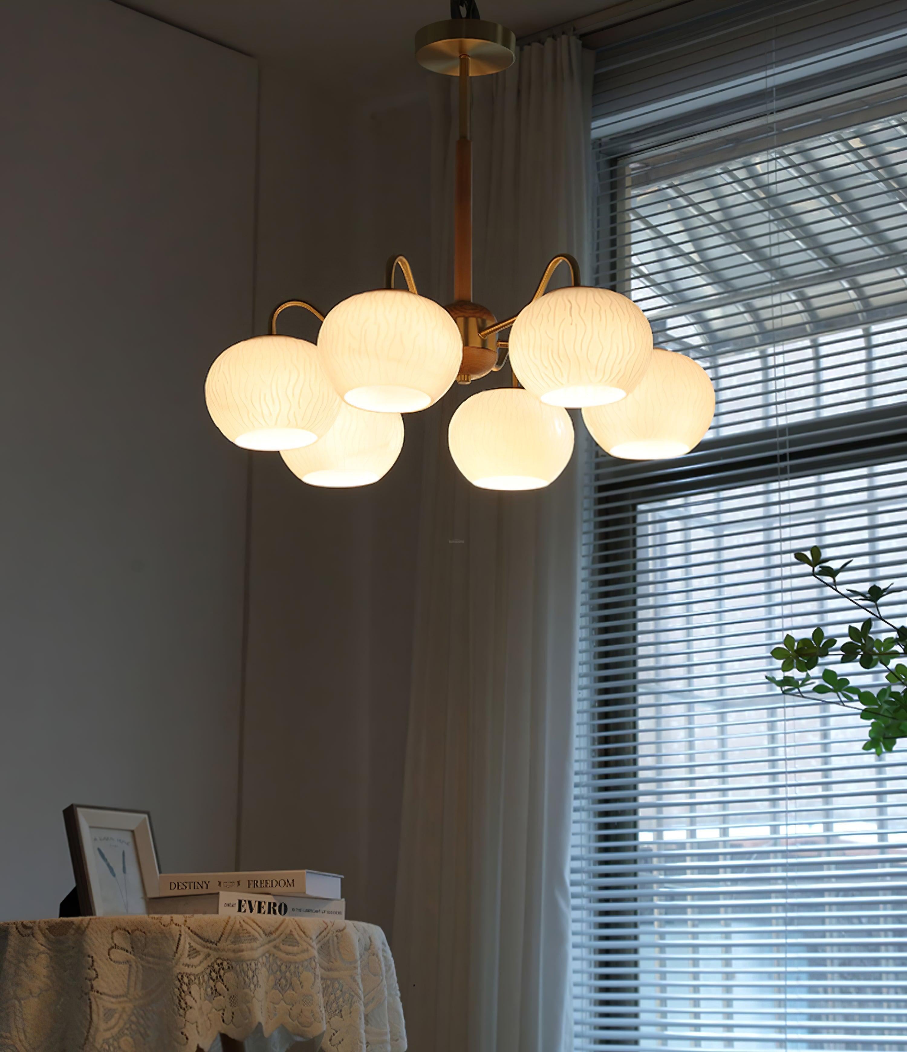 Hans Bergstrom Chandelier ∅ 22.8″ - Bend-1-Luxehomezone