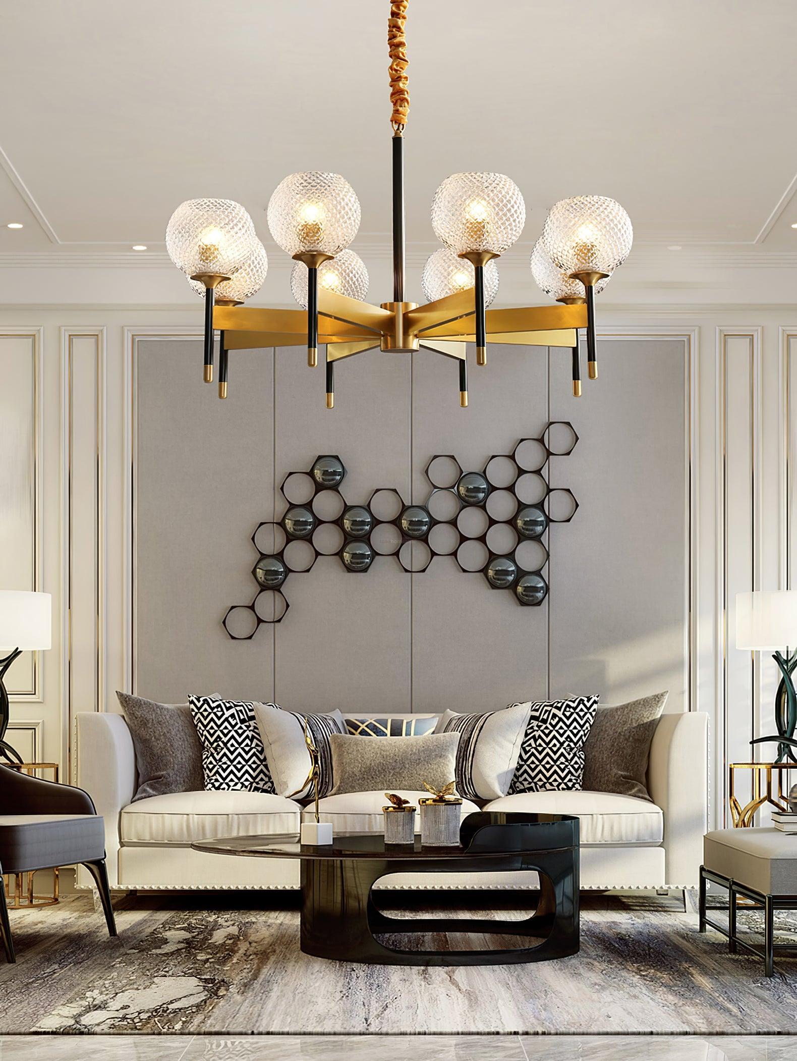 Breton Chandelier ∅ 27.2″ - Lucency-1-Luxehomezone