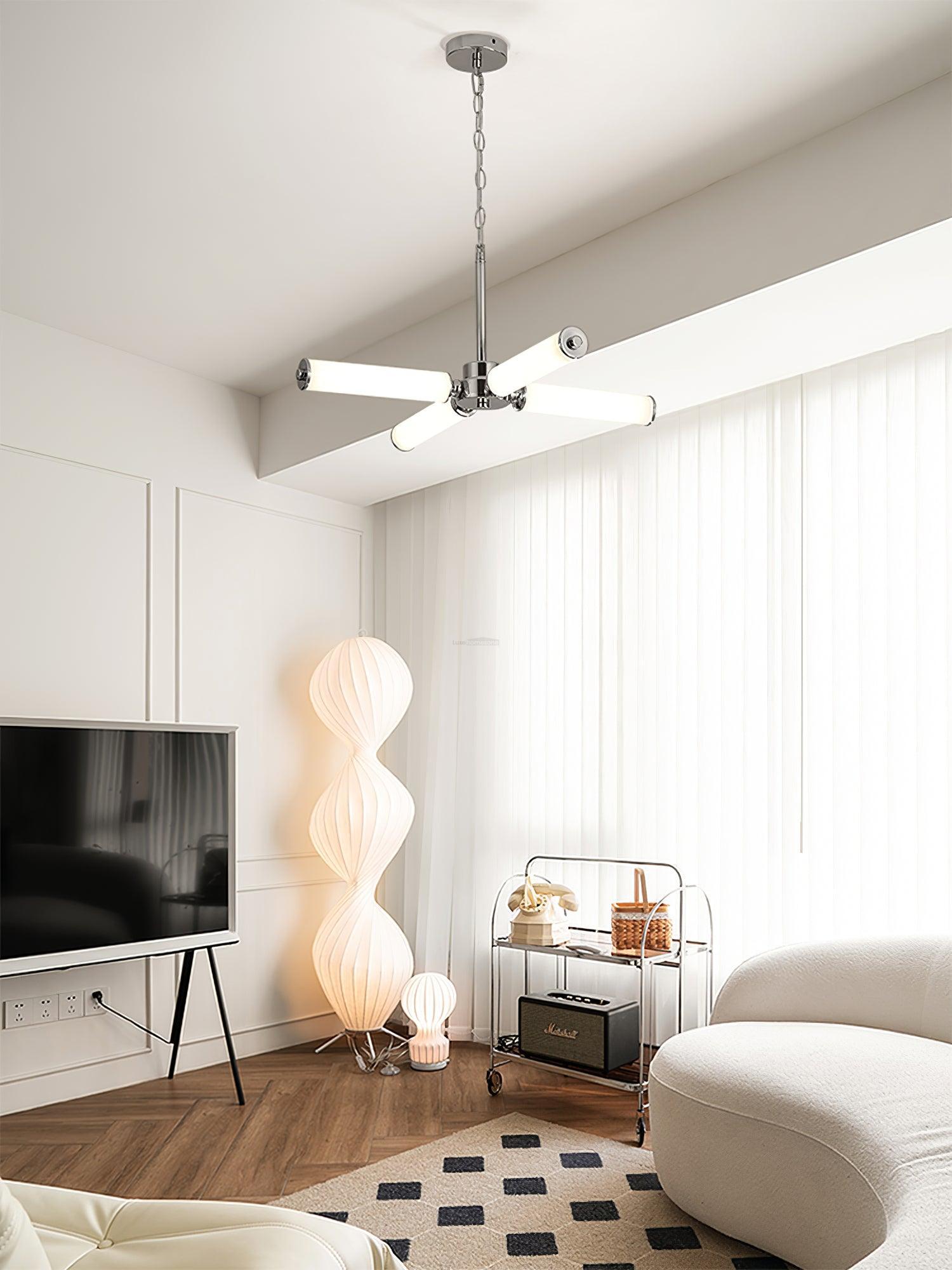 Huntington LED Chandelier ∅ 23.6″ - Tube-1-Luxehomezone