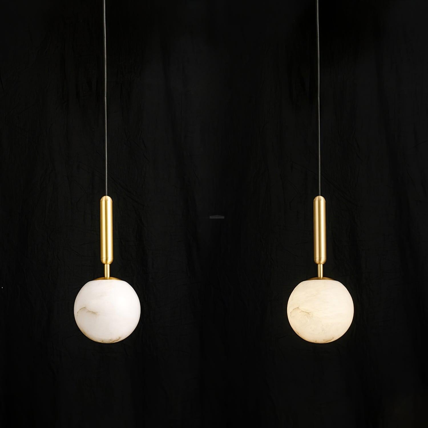 Bosso Alabaster Pendant Light - Alabaster, Alabaster Pendant-1-Luxehomezone