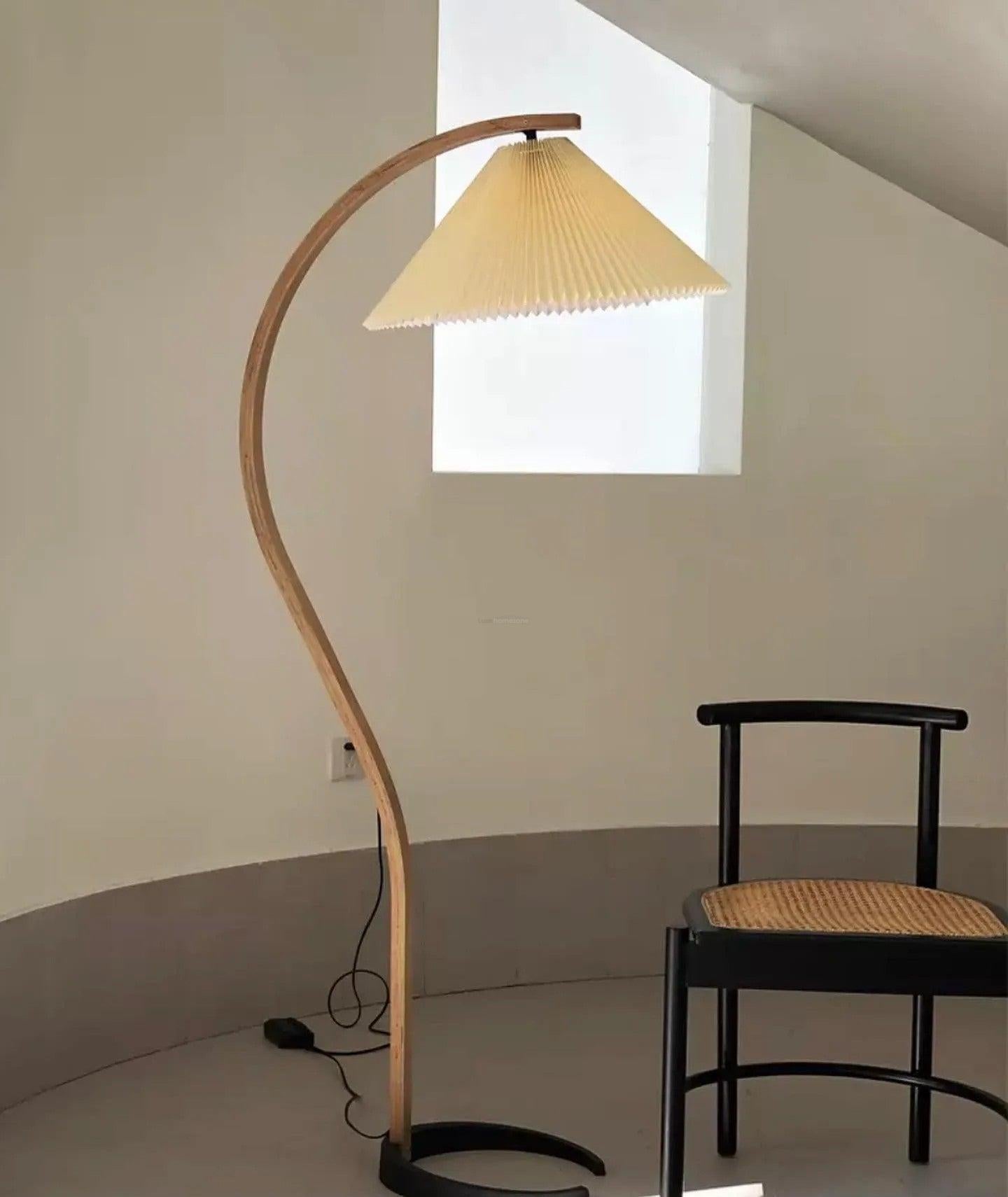 Caprany Floor Lamp - Drapery-1-Luxehomezone
