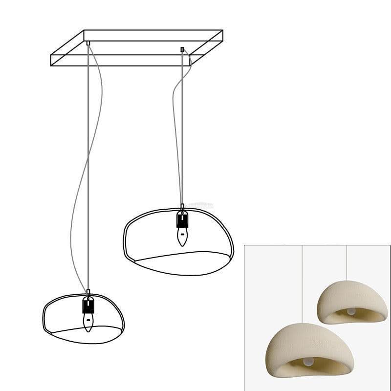 Khmara Chandelier with Rough Combination Type A - Luxehomezone
