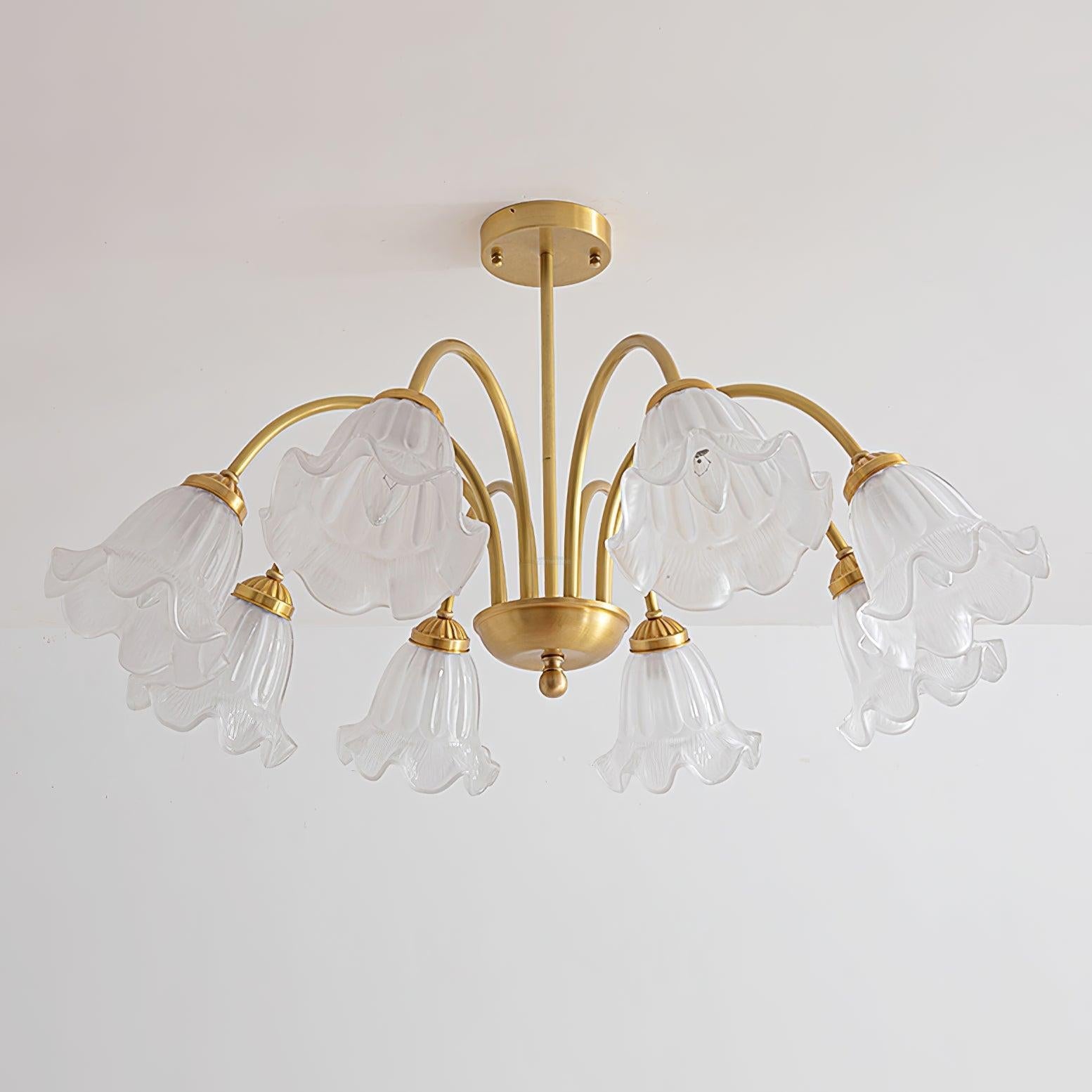 Lily Chandelier ∅ 21.7″ ~31.5'' - Luxehomezone