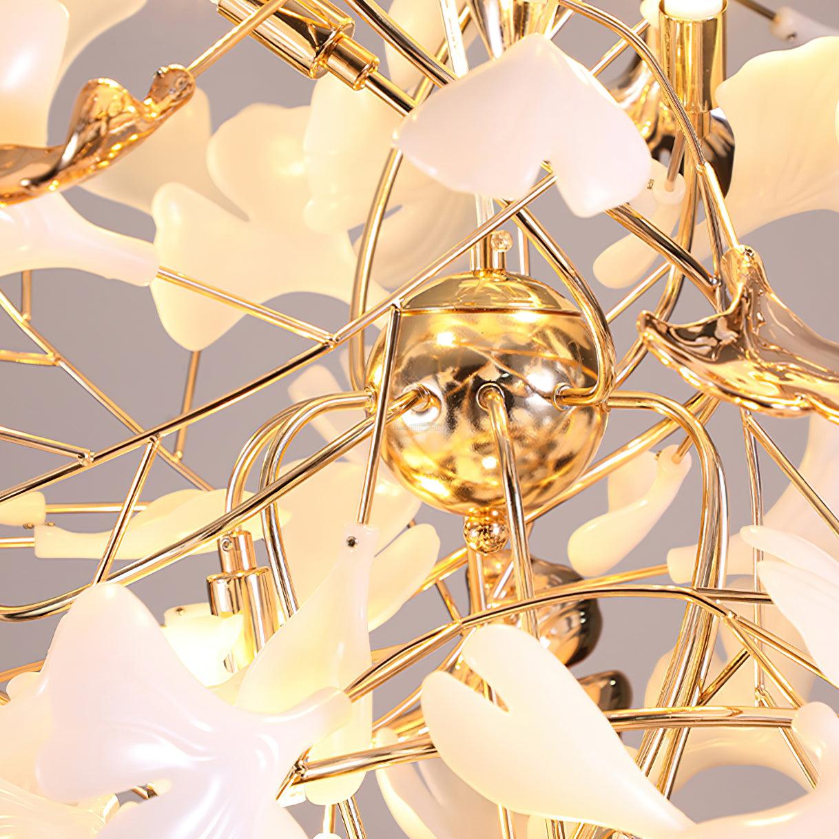 Gingko chandelier with Long Branch - Gingko, Gingko Chandelier-1-Luxehomezone