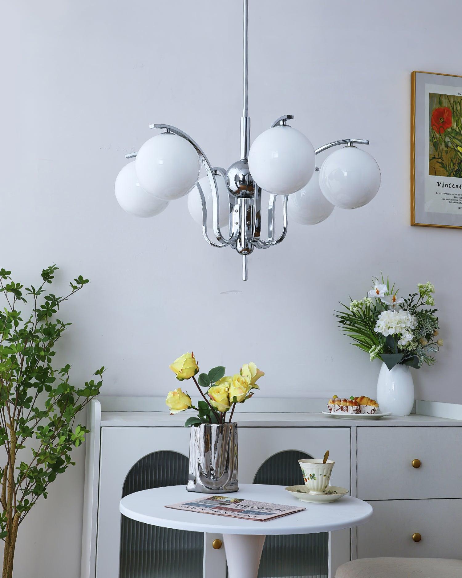 Modo Deco Chandelier with 3/5/6 heads - Luxehomezone