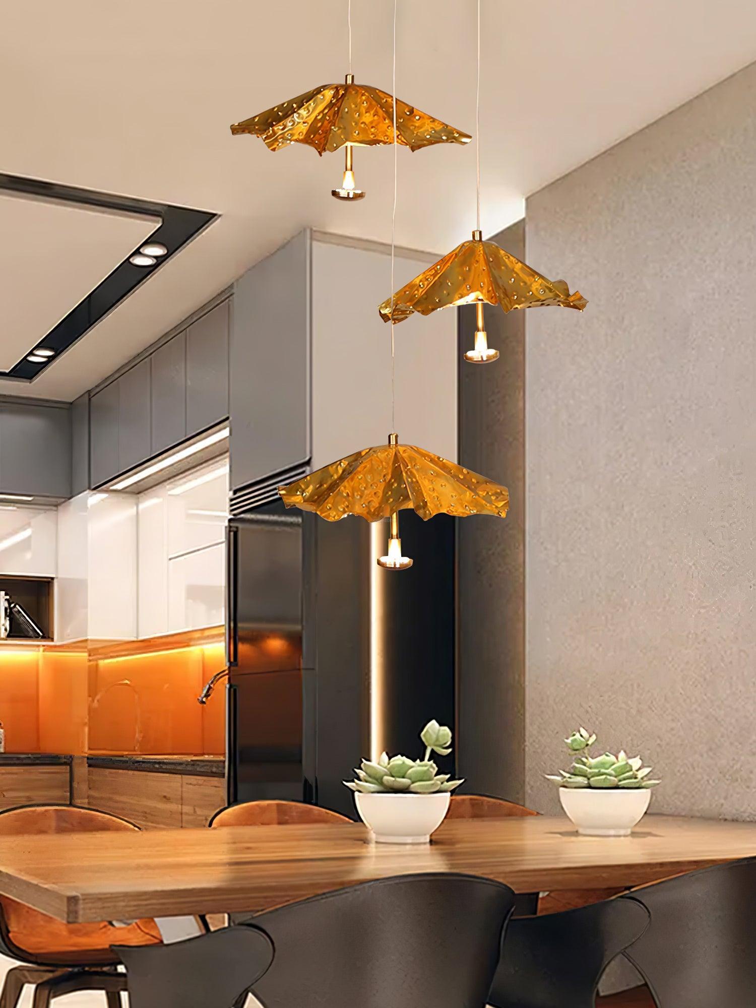 Livra Leaf Chandelier ∅ 11.8″ - Earring-1-Luxehomezone