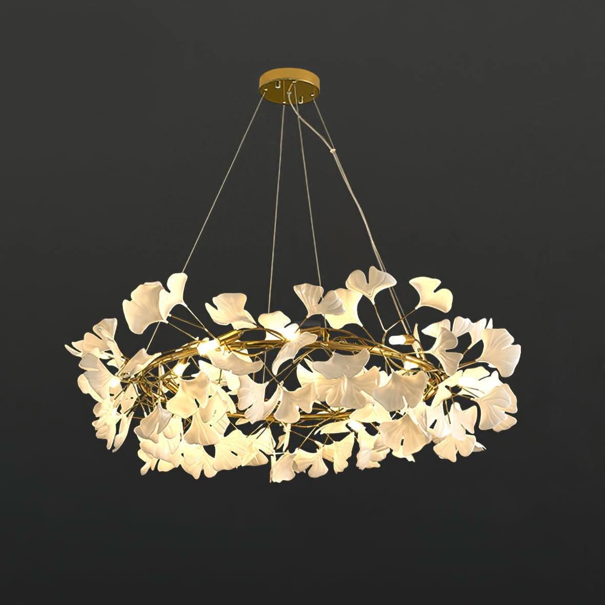 Gingko Chandelier Style O - Luxehomezone