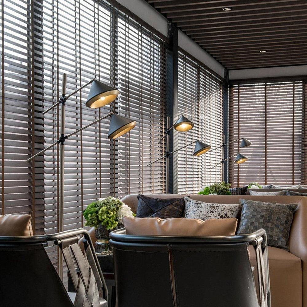 Shear Floor Lamp ∅ 26″ - Luxehomezone