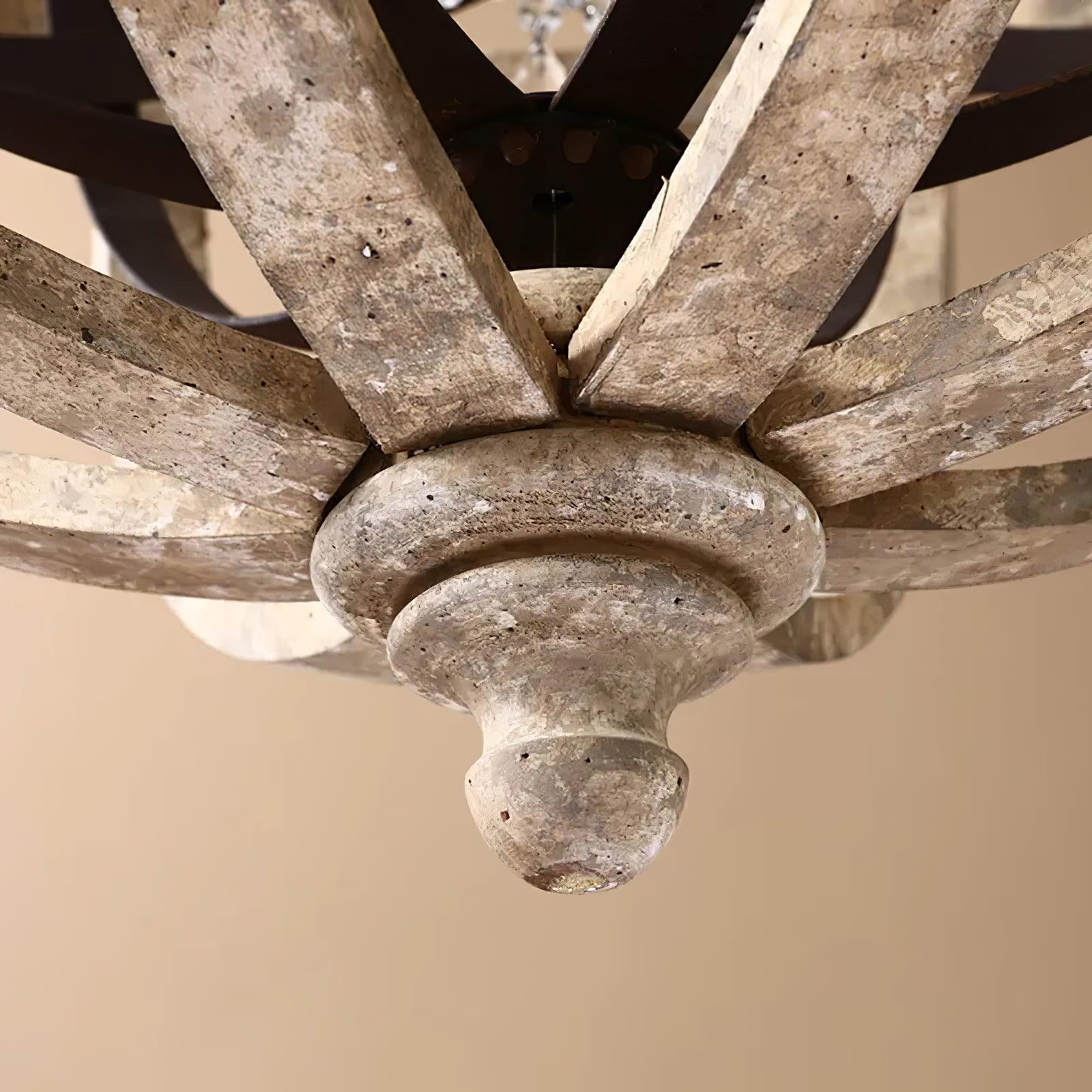 Retro Globe Weathered Chandelier Φ 11.8″ - Genteel-1-Luxehomezone