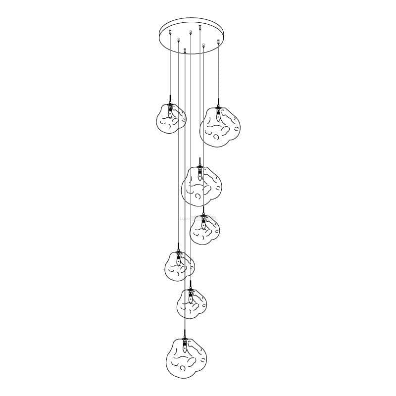 Lava Round Pendant - Luxehomezone