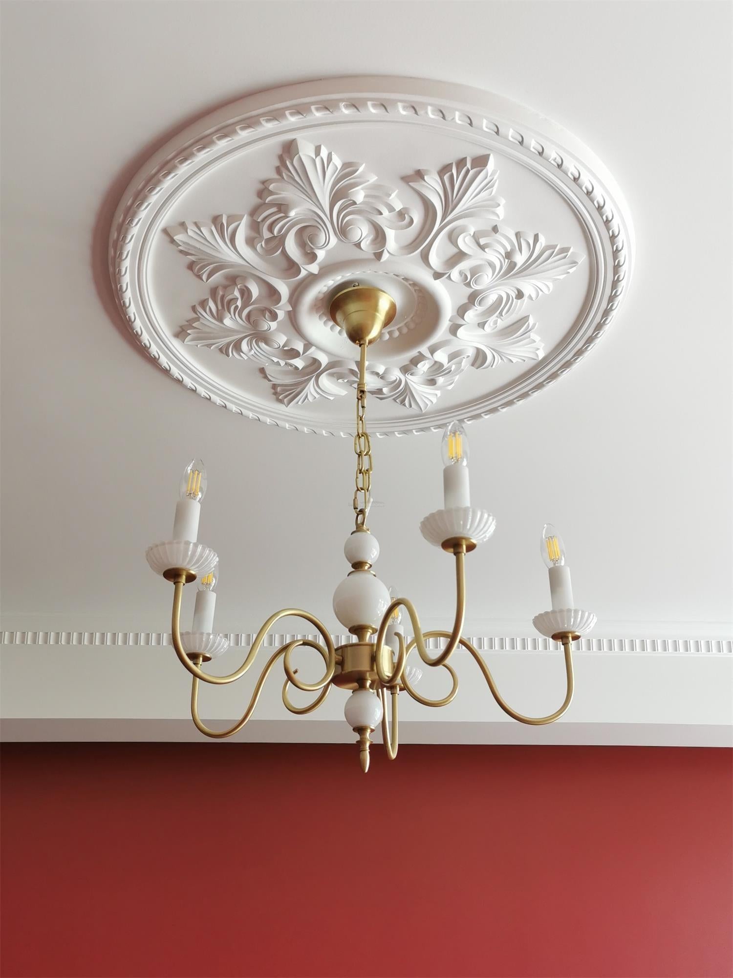 Candle Style Carlita Chandelier with 3/5 heads - Candle-1-Luxehomezone