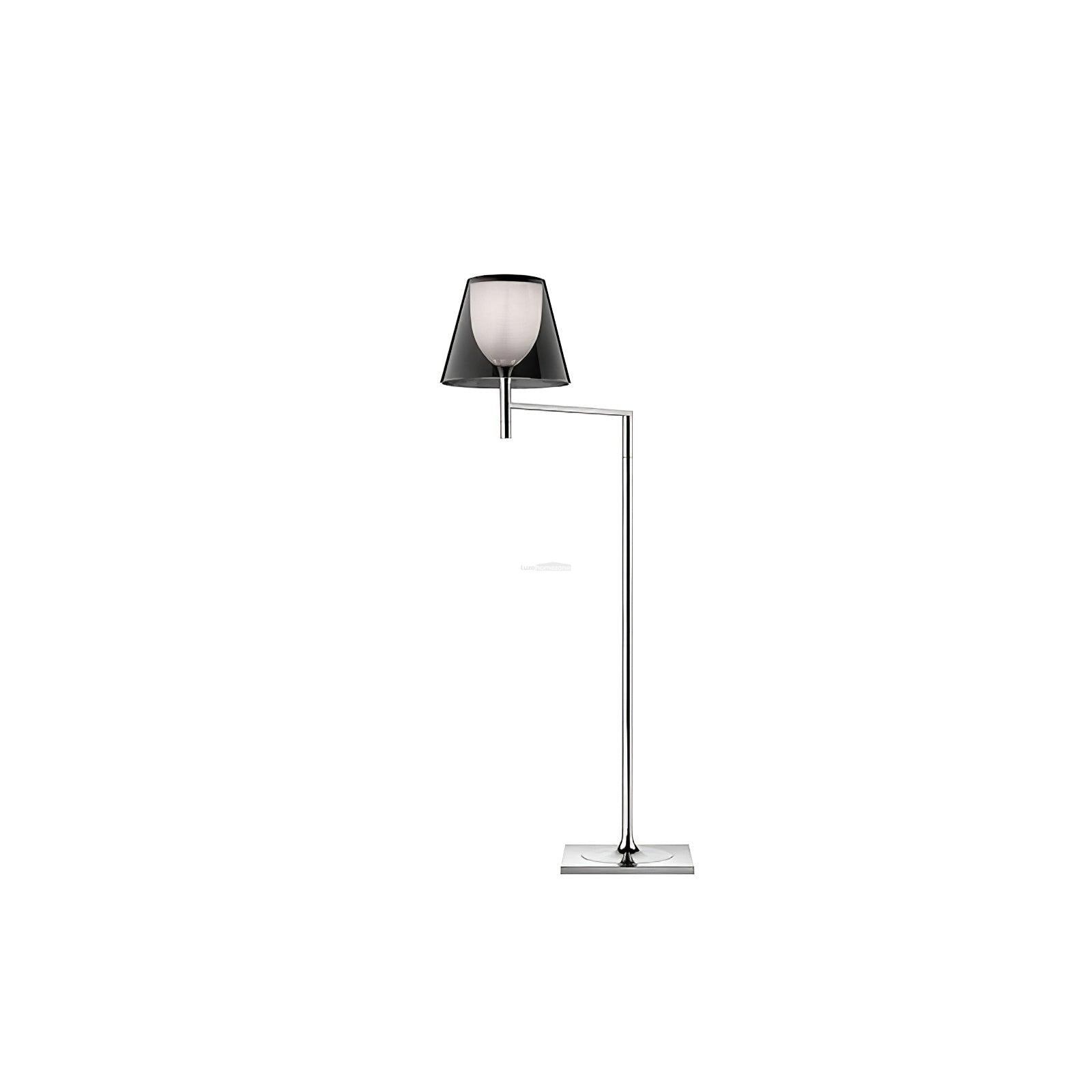 Chrome Prism Bending Floor Lamps - Bent-1-Luxehomezone