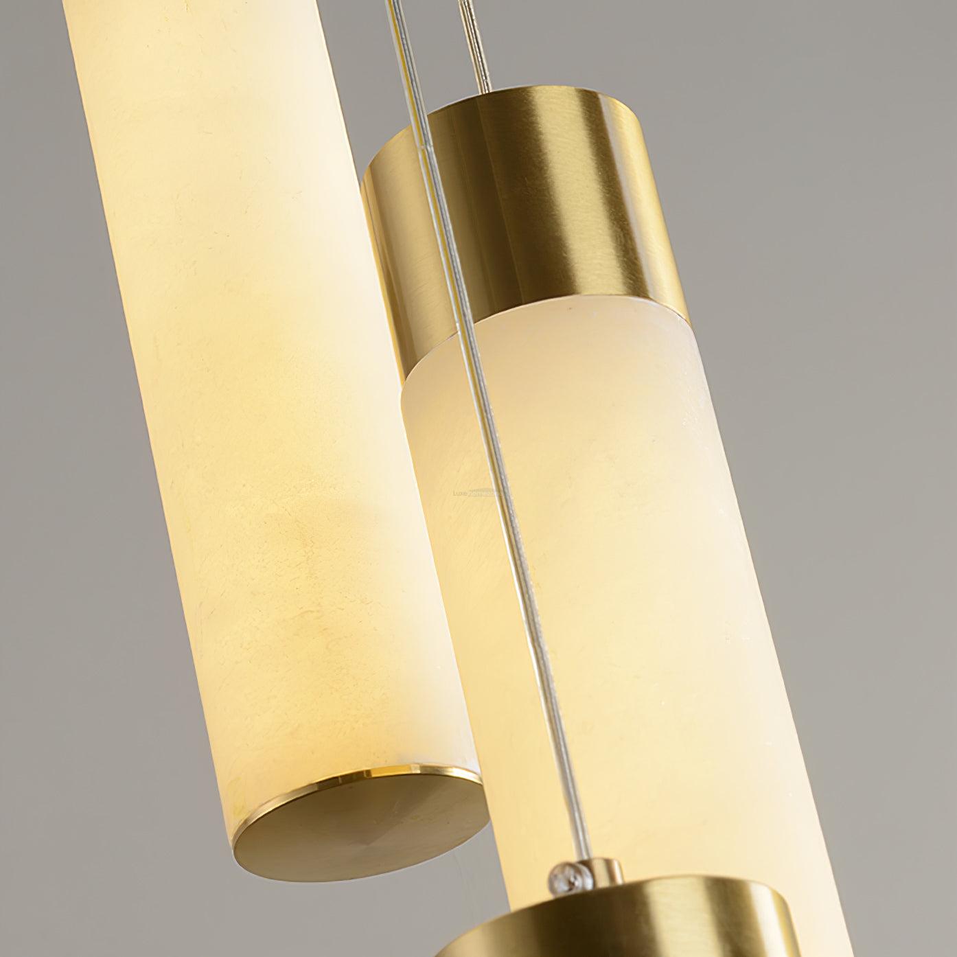 Celestial Alabaster Cascade Chandelier with 5/7/9/12/16/18/24/32 heads - Luxehomezone