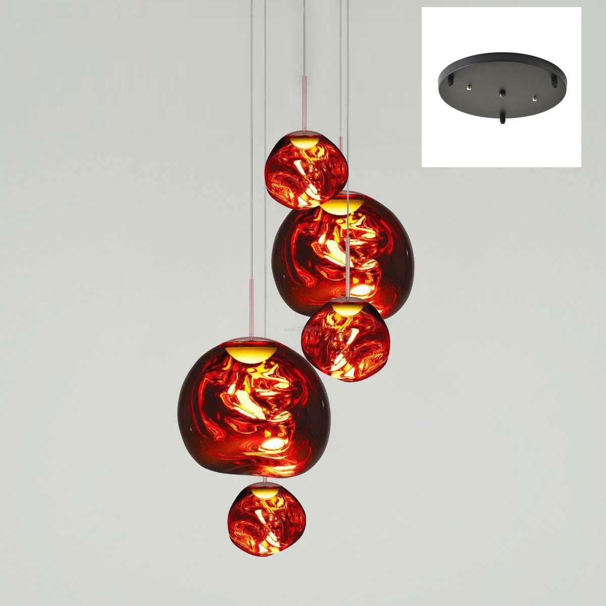 Lava Round Pendant - Luxehomezone