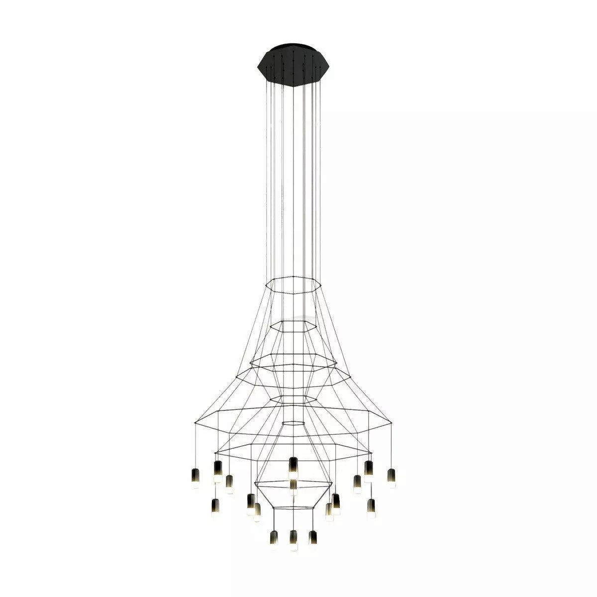 Lines Chandelier with 43/46 heads - Luxehomezone