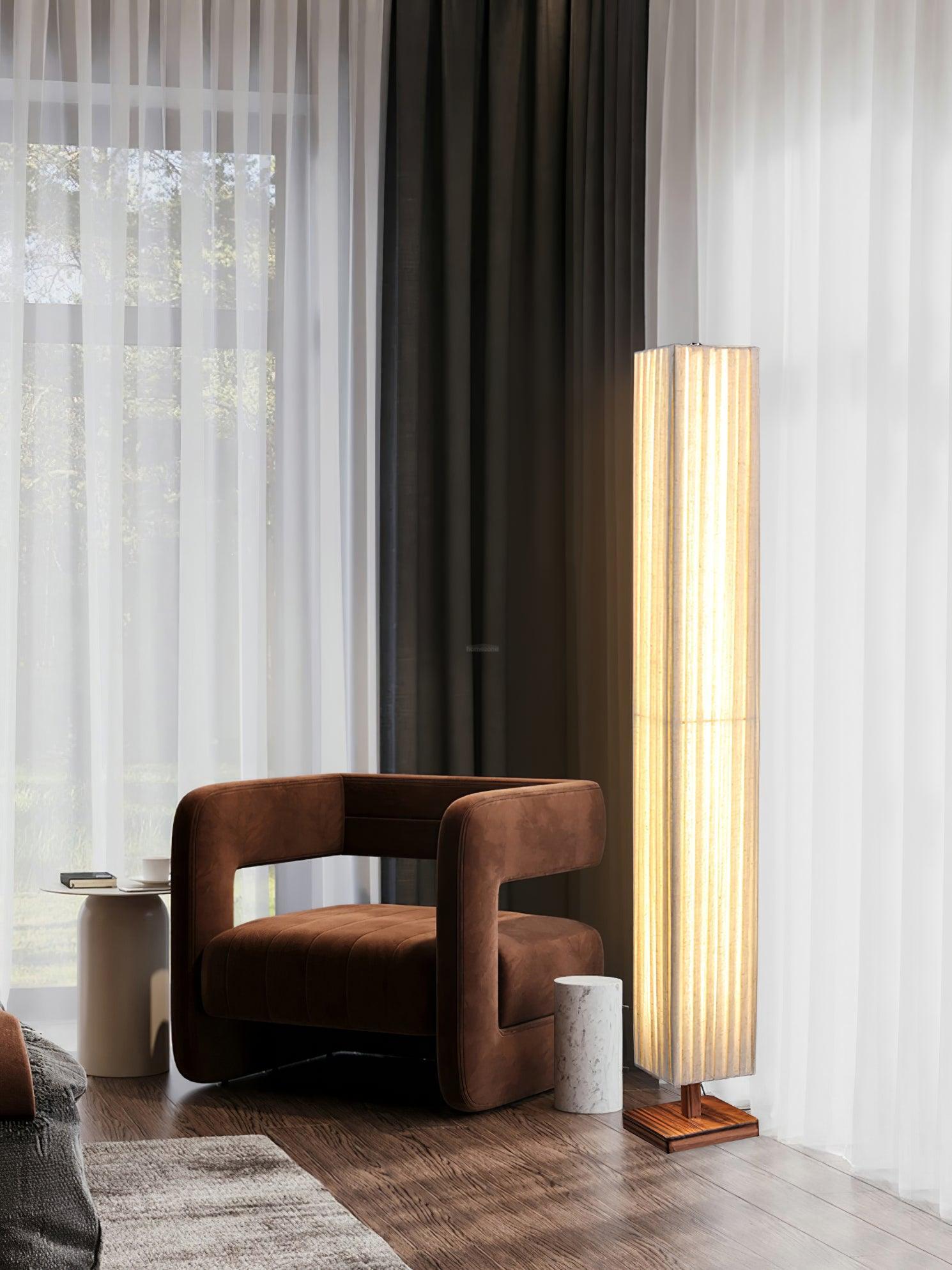 Bailey Floor Lamp ∅ 6.3″ - Pillar-1-Luxehomezone