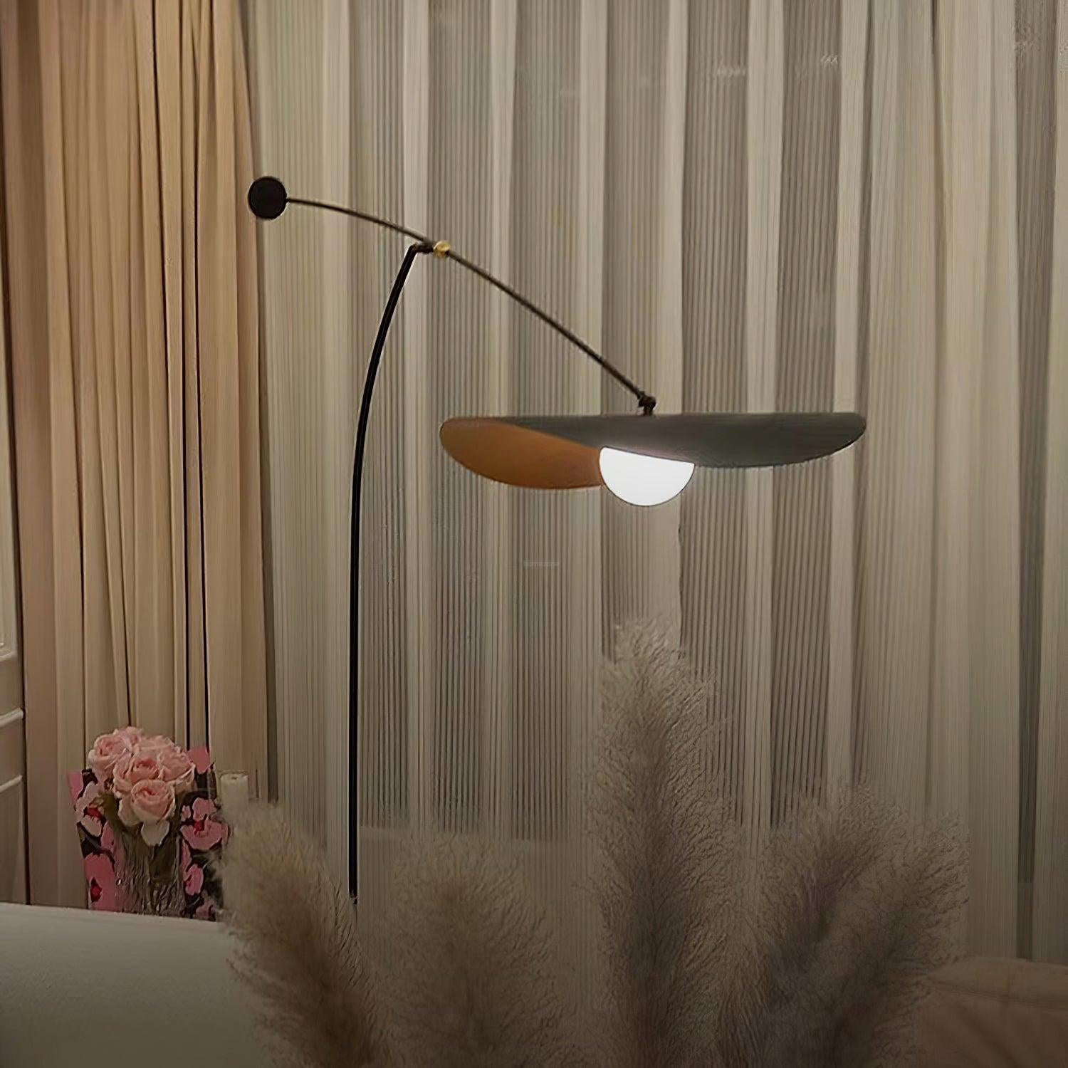Alonso Floor Lamp  ∅ 6.6″ - Bent-1-Luxehomezone
