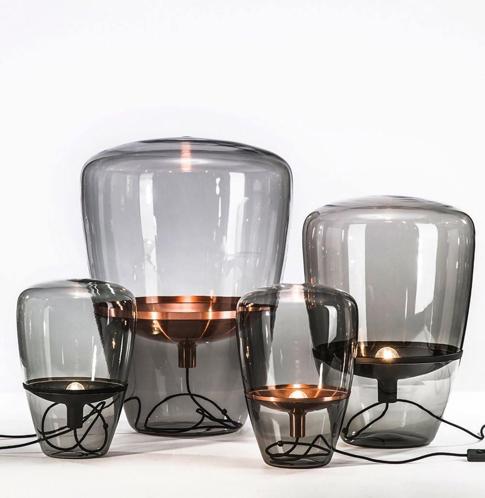 Balloon Table Lamp ∅ 11″ - Art Glass-1-Luxehomezone