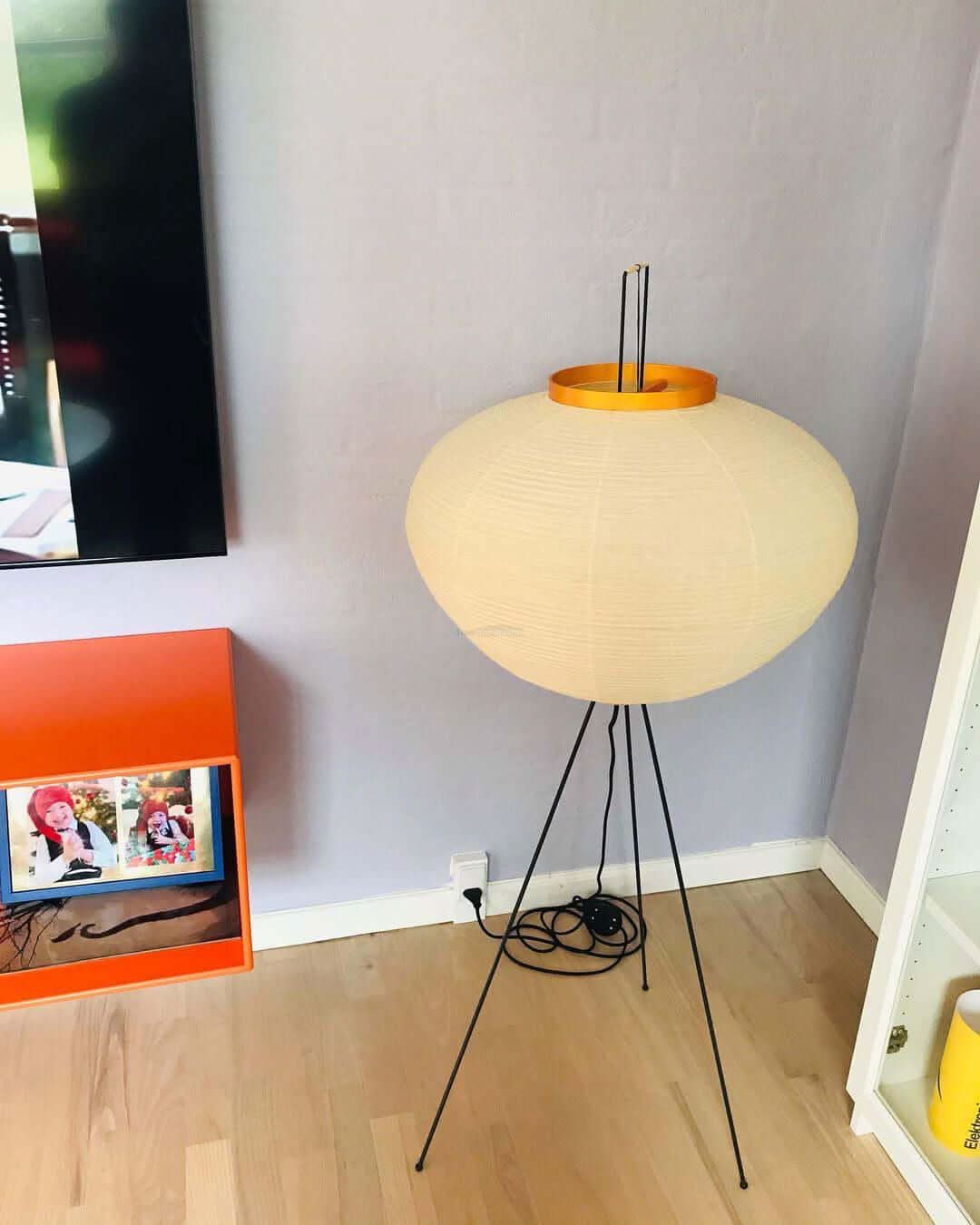Akari Paper Floor Lamp - Luxehomezone