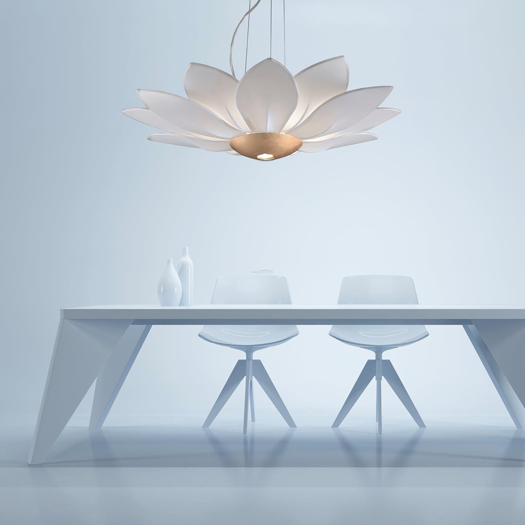 Fiore Chandelier  ∅ 32.3″ - Pleated-1-Luxehomezone