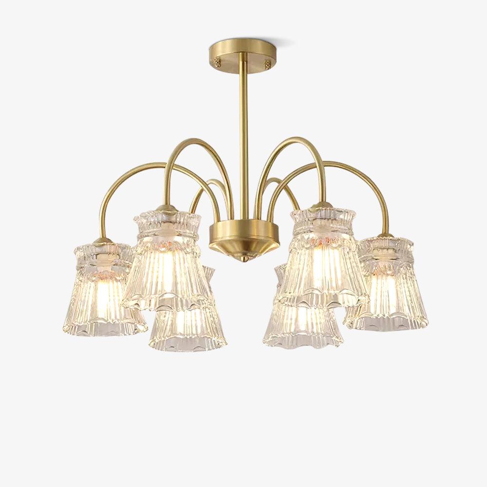 Ice Cream Crystal Chandeliers with 3/5/6/8 heads - Zahara-1-Luxehomezone