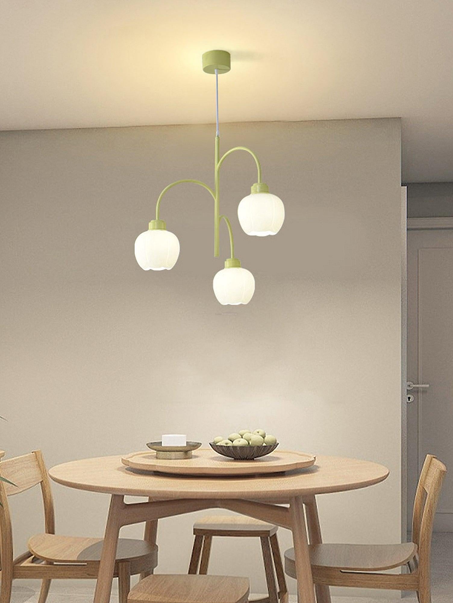 Lustra Flower Chandelier Dia 45cm - Zahara-1-Luxehomezone