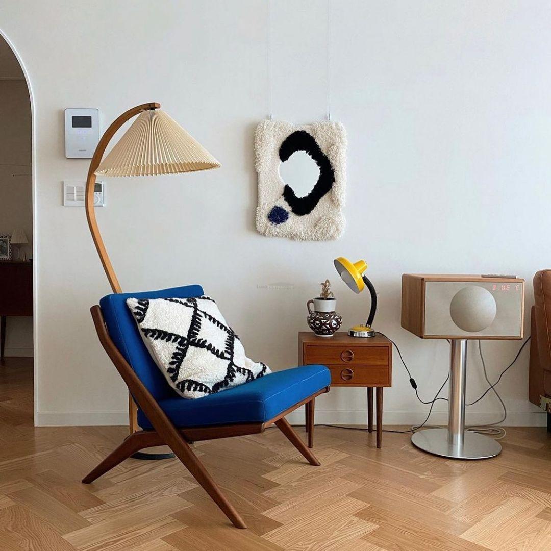 Caprany Floor Lamp - Drapery-1-Luxehomezone