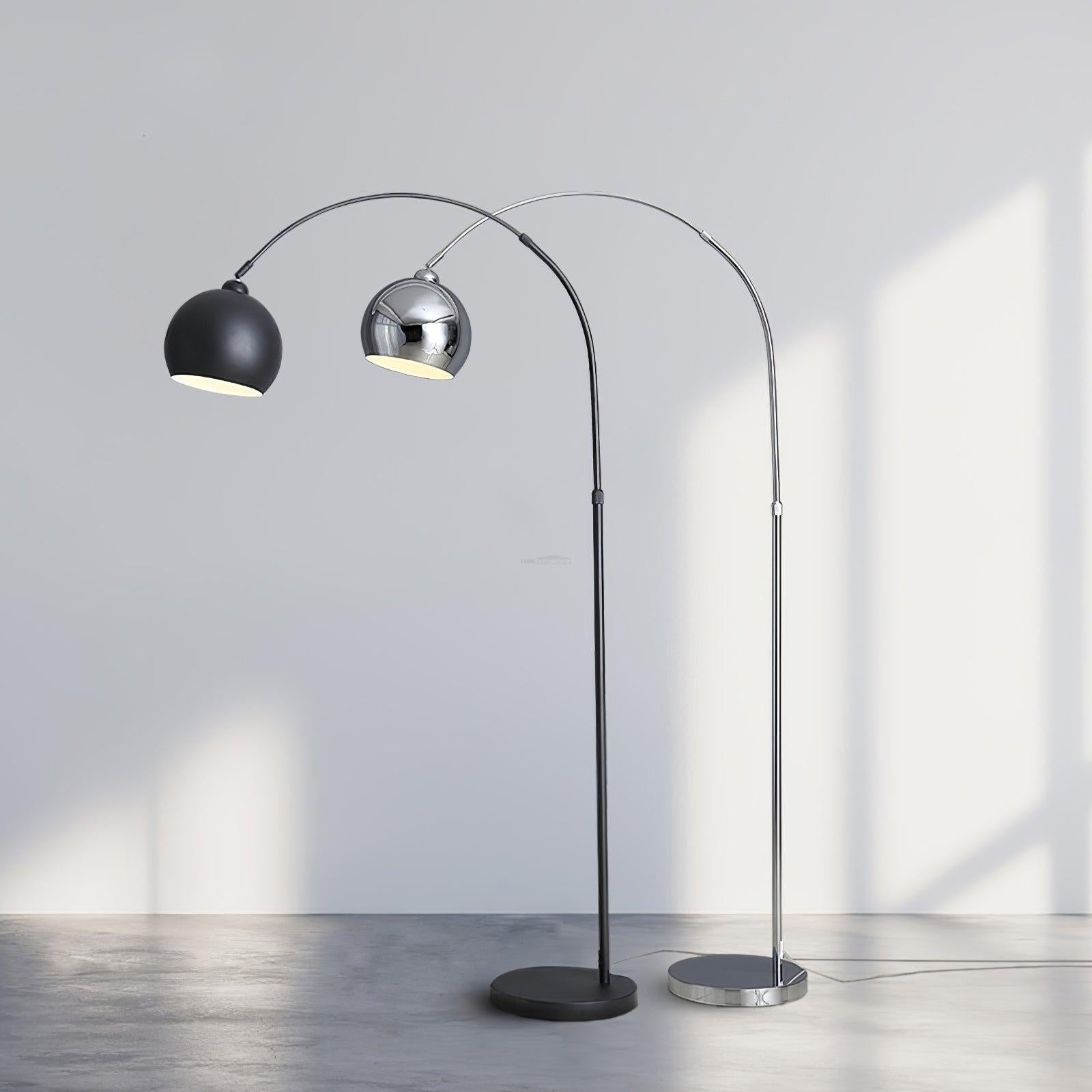 Angle Floor Lamp ∅ 43.3″ - Bent-1-Luxehomezone