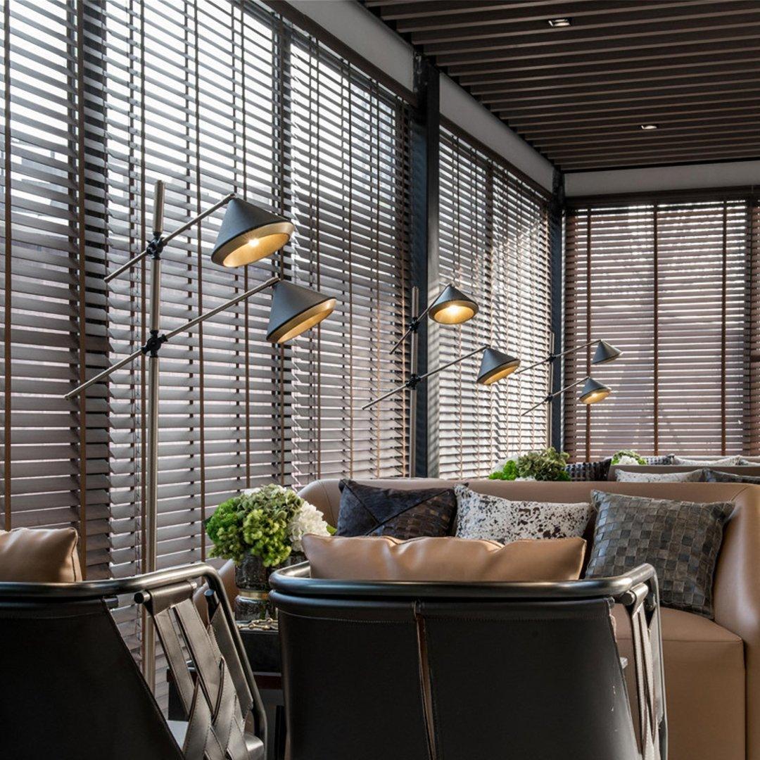 Shear Floor Lamp ∅ 26″ - Luxehomezone