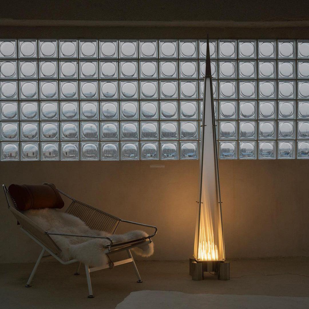 Fragment Floor Lamp  ∅ 12.5″ - Pillar-1-Luxehomezone