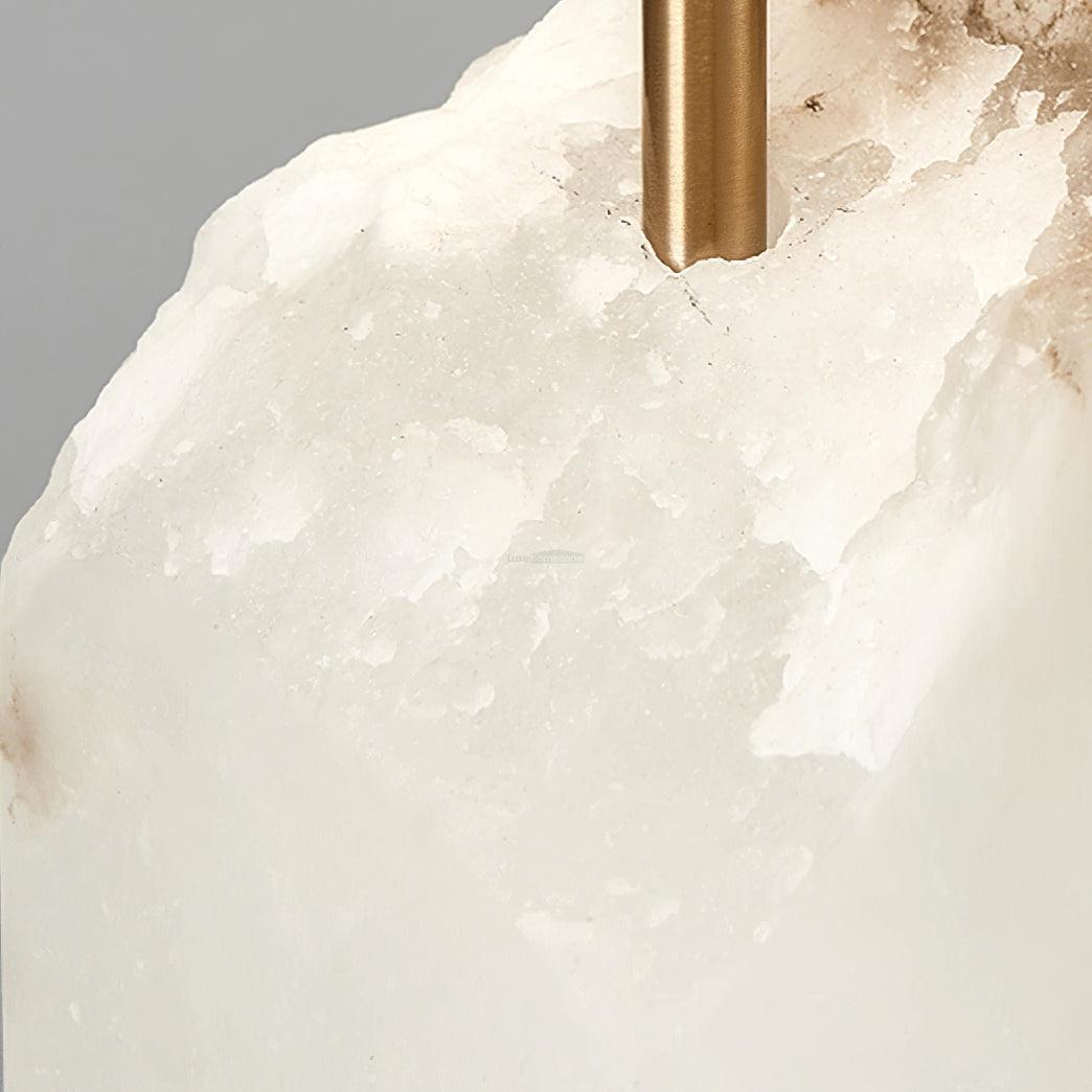 Raw Alabaster Table Lamp - Alabaster-1-Luxehomezone