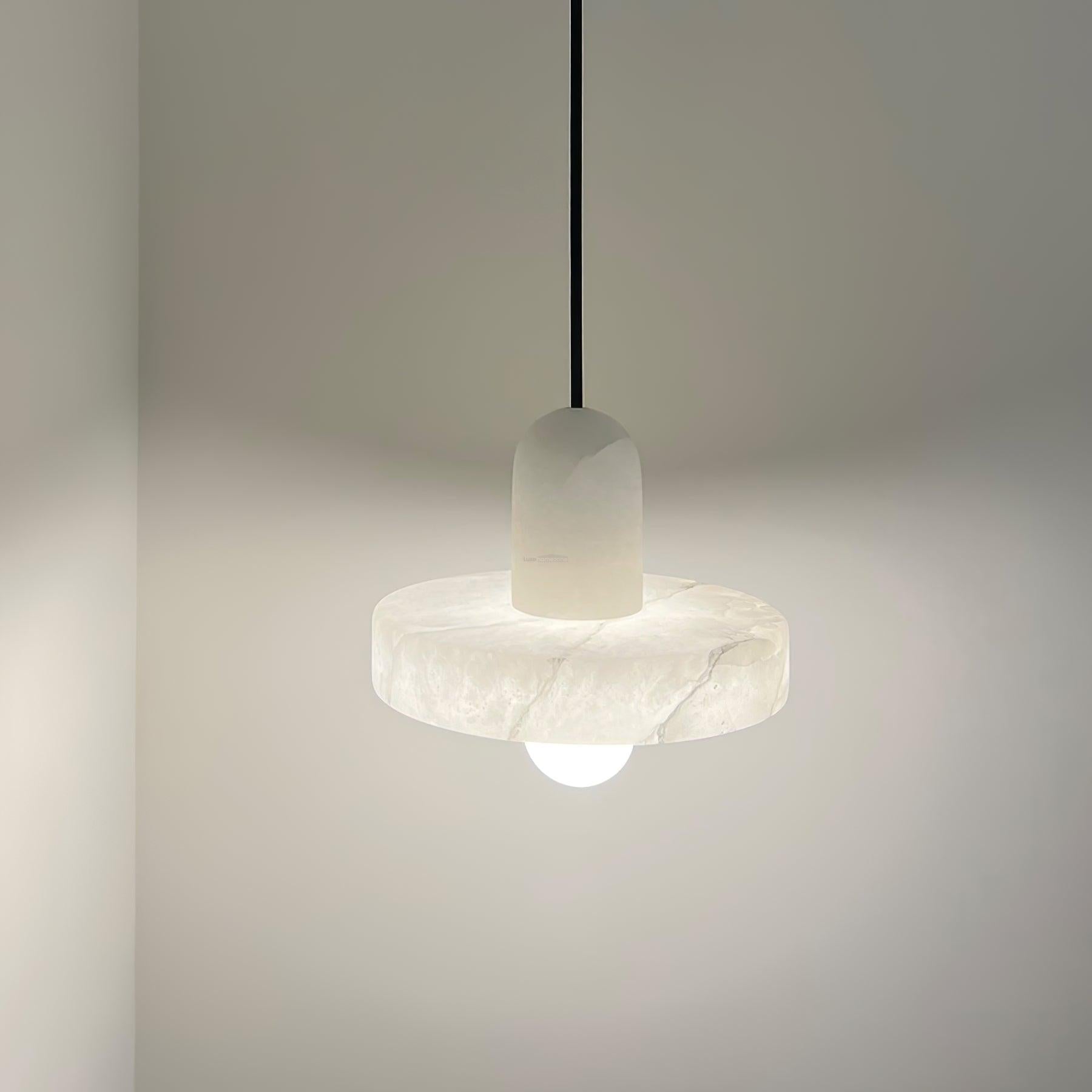 Carrara Pendant Alabaster - Alabaster, Alabaster Pendant-1-Luxehomezone