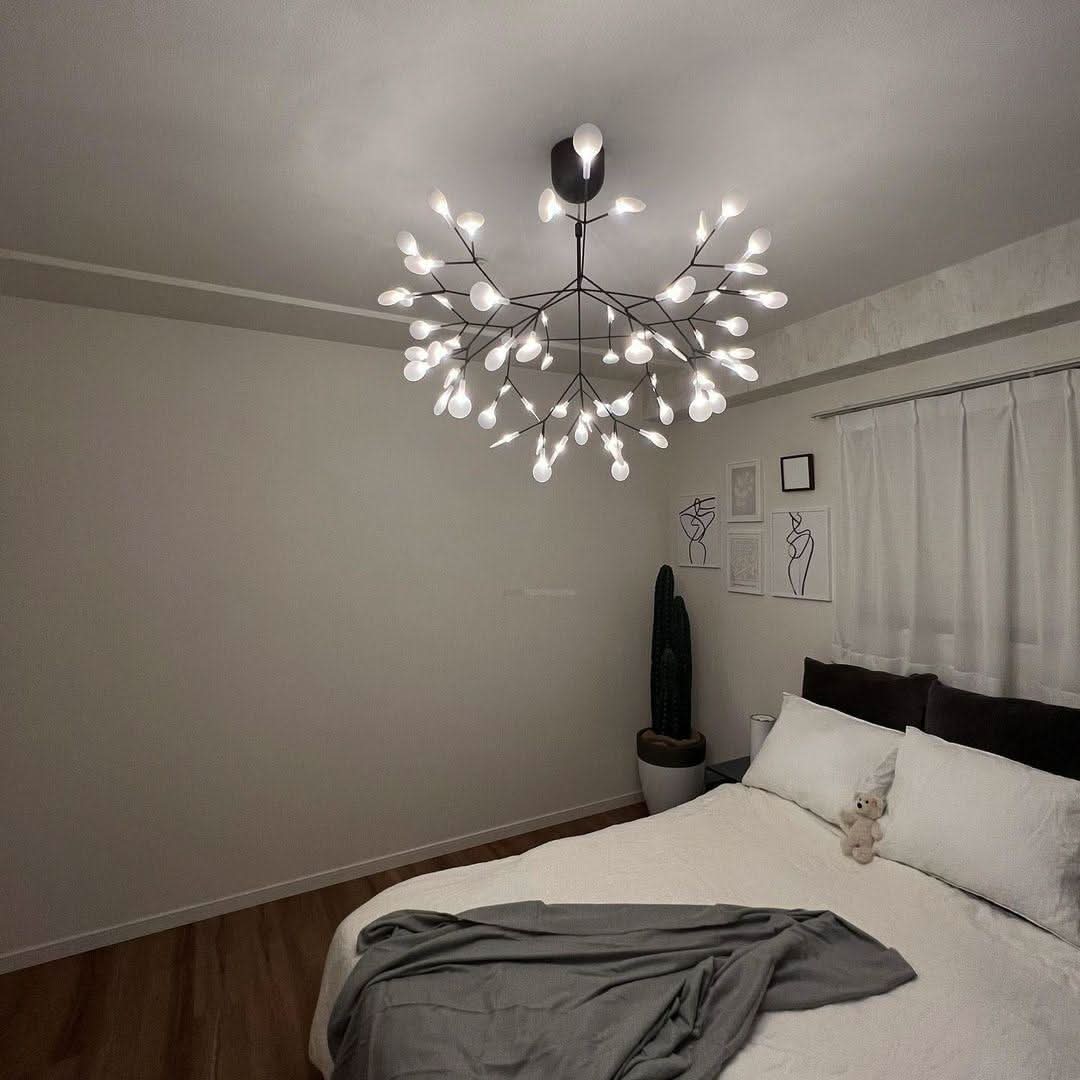 Black Firefly LED Chandelier 20''/29''/40''/60'' - Luxehomezone